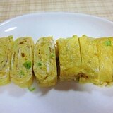 しらすとねぎの塩味卵焼き